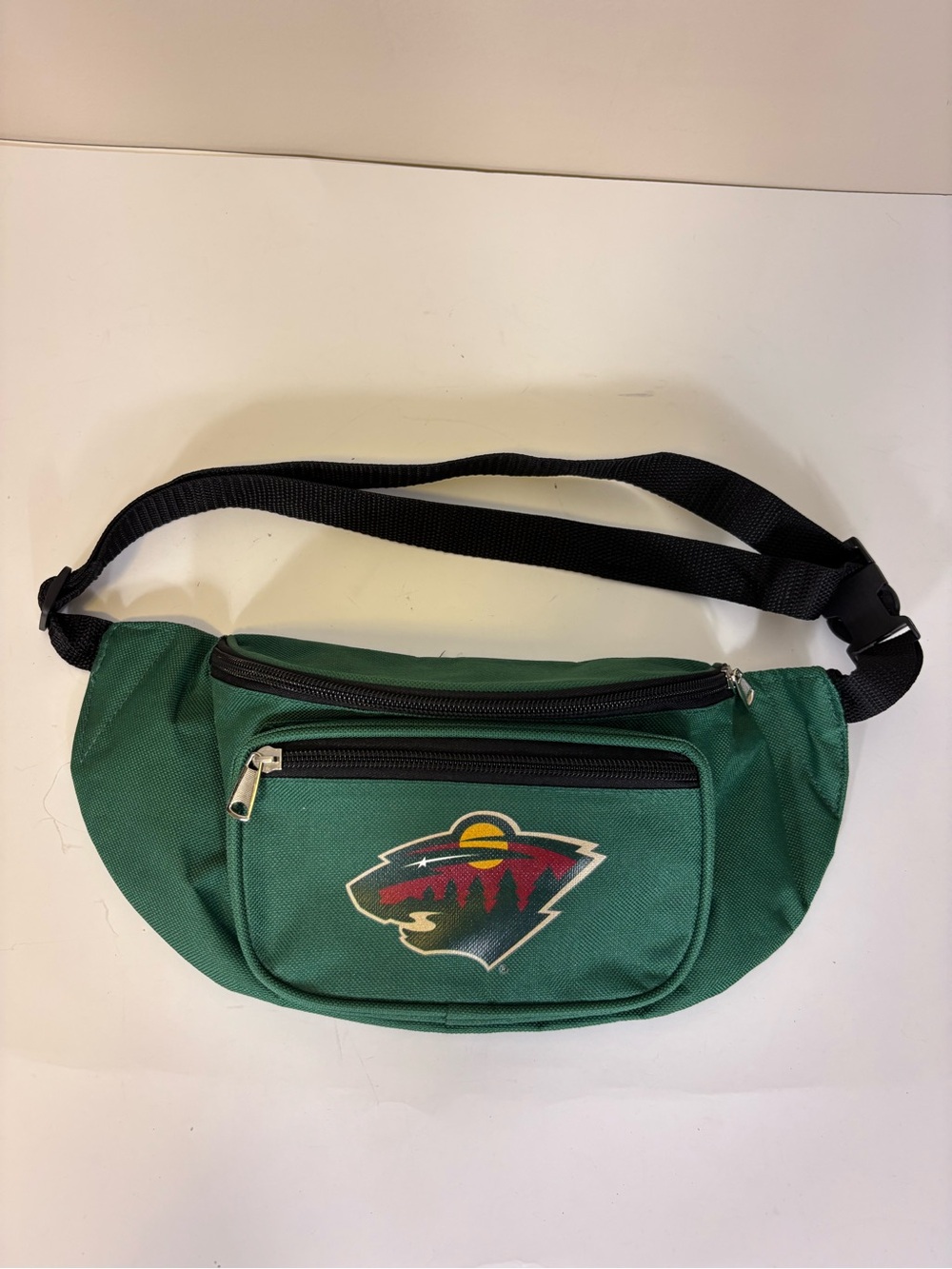 NHL Minnesota Wild Hockey Green Waist Bag Fanny Pack